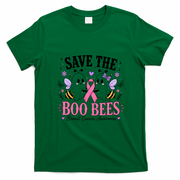 Save The Boo Bees Breast Cancer Awareness Funny T-Shirt - Irish Green