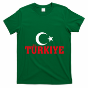 Stylish Türkiye Proud Turkey Enthusiasts T-Shirt - Irish Green