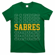 Sabres Vintage Gift Sports Fan T-Shirt - Green