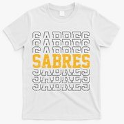 Sabres Vintage Gift Sports Fan T-Shirt - White