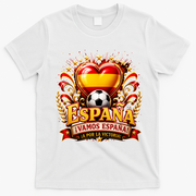 Soccer World Champions 2026 Espania Winner Spain T-Shirt - White