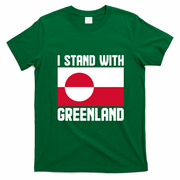 Stand With Greenland T-Shirt - Irish Green