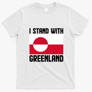 Stand With Greenland T-Shirt - White