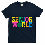 Senior World T-Shirt - Navy