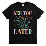 See You Later Summer Last Day Of School T-Shirt - Black