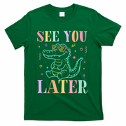 See You Later Summer Last Day Of School T-Shirt - Green