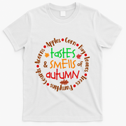 Tastes And Smells Of Autumn T-Shirt - White