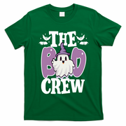 The Boo Crew Cute Halloween Ghost T-Shirt - Irish Green