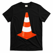 Traffic Cone Parking For Funny Halloween Costume T-Shirt - Black