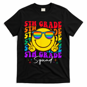 Team Fifth 5th Grade Squad Teacher Boy Girls Back To School T-Shirt - Black