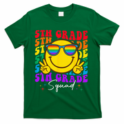 Team Fifth 5th Grade Squad Teacher Boy Girls Back To School T-Shirt - Green