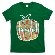 Thankful Fall Nature Pumpkin T-Shirt - Irish Green