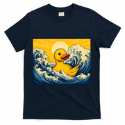 The Great Duck Off Kanagawa T-Shirt - Navy
