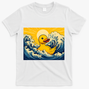 The Great Duck Off Kanagawa T-Shirt - White