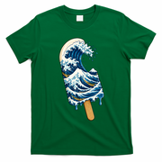 The Great Popsicle Off Kanagawa T-Shirt - Irish Green