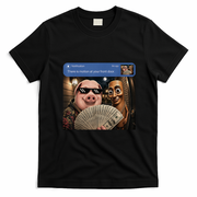 There Is Motion At Your Front Door Tung Tung Tung John Pork T-Shirt - Black