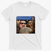 There Is Motion At Your Front Door Tung Tung Tung John Pork T-Shirt - White