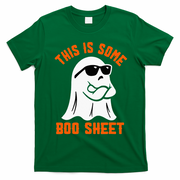 This Is Some Boo Sheet Cool Ghost Funny Halloween Costume T-Shirt - Irish Green