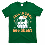 This Is Some Boo Sheet Cute Ghost Halloween T-Shirt - Irish Green