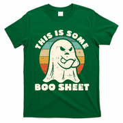 This Is Some Boo Sheet Funny Halloween Costumes Men Women T-Shirt - Irish Green