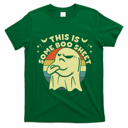 This Is Some Boo Sheet Ghost Halloween Costume Funny T-Shirt - Irish Green