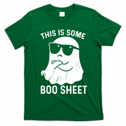 This Is Some Boo Sheet Ghost Halloween Costume T-Shirt - Irish Green