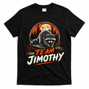 Team Jimothy Viral Raccoon Funny T-Shirt - Black