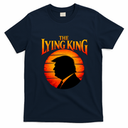 The Lying King Trump T-Shirt - Navy Blue