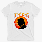 The Lying King Trump T-Shirt - White
