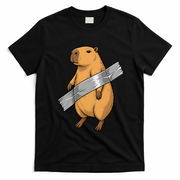 The Modern Art Of Capybanana Duck Tape T-Shirt - Black