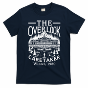 The Overlook Caretaker Winter 1980 Vintage T-Shirt - Navy Blue