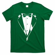 Tuxedo Party Humor Vintage Funny Tux Joke Concert Festival T-Shirt - Green