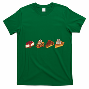 Thanksgiving Pie Pumpkin T-Shirt - Irish Green