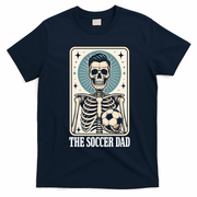 The Soccer Dad Skeleton T-Shirt - Navy Blue