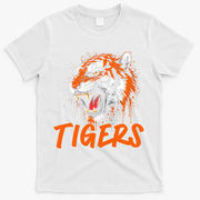 Tigers Sports Fan T-Shirt - White
