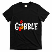 Turkey Trot Hilarious Thanksgiving Gathering T-Shirt - Black