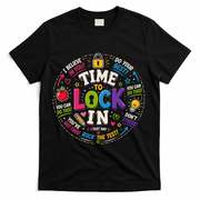 Time To Lock In Test Day T-Shirt - Black