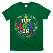 Time To Lock In Test Day T-Shirt - Green