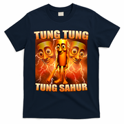 Tung Tung Tung Sahur Meme T-Shirt - Navy