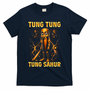 Tung Tung Tung Sahur Is Calling Italian Brainrot T-Shirt - Navy