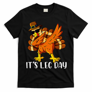 Thanksgiving Turkey Trot Fun Family Leg Day Workout T-Shirt - Black