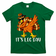 Thanksgiving Turkey Trot Fun Family Leg Day Workout T-Shirt - Irish Green