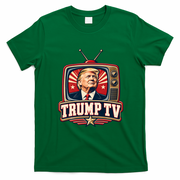 Trump TV Vintage Retro Style T-Shirt - Irish Green