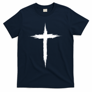 The Way The Truth The Life John 3:16 Front And Back T-Shirt - Navy