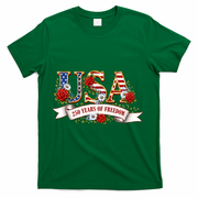 USA 250 Years Of Freedom T-Shirt - Green