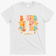 Unity Day Orange Anti Bullying Be Kind Kindness Groovy T-Shirt - White