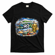 UZBEKISTAN North America Soccer Tournament 2026 T-Shirt - Black