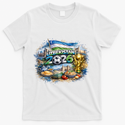UZBEKISTAN North America Soccer Tournament 2026 T-Shirt - White