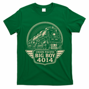 Union Pacific 4014 Big Boy Vintage Steam Engine T-Shirt - Irish Green