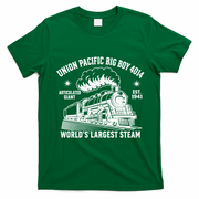 Union Pacific Big Boy 4014 Steam Train T-Shirt - Irish Green